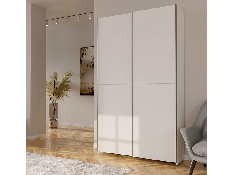 Schwebetürenschrank HYÈRES weiss