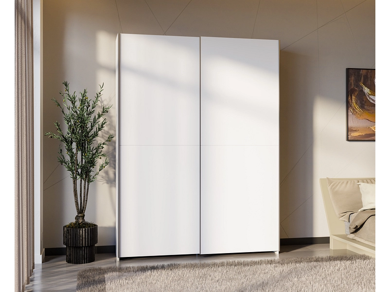 Schwebetürenschrank HYÈRES weiss