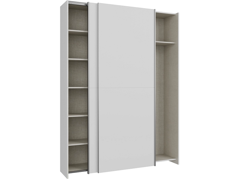 Schwebetürenschrank HYÈRES weiss