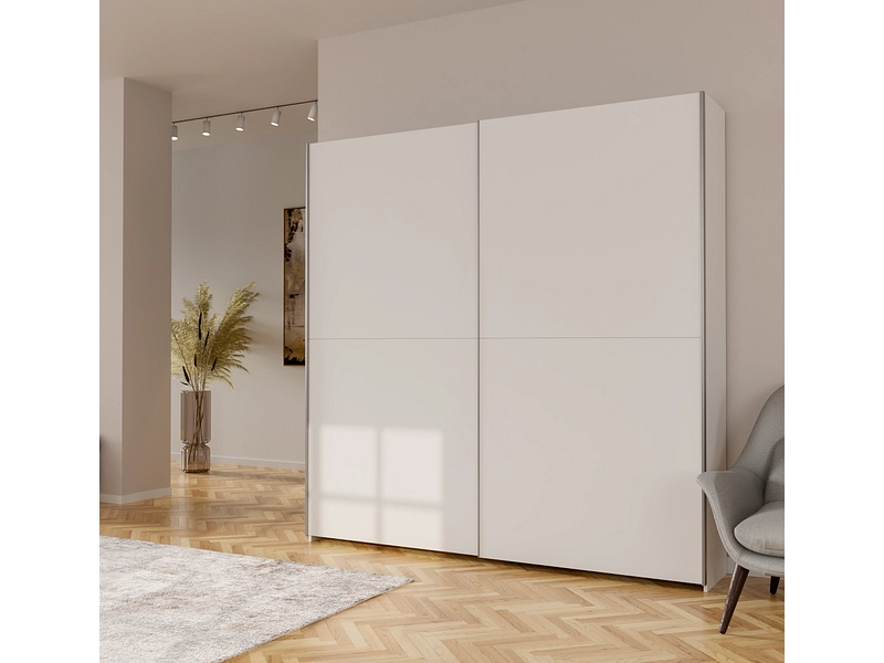 Schwebetürenschrank HYÈRES weiss Schwebetürenschrank HYÈRES weiss