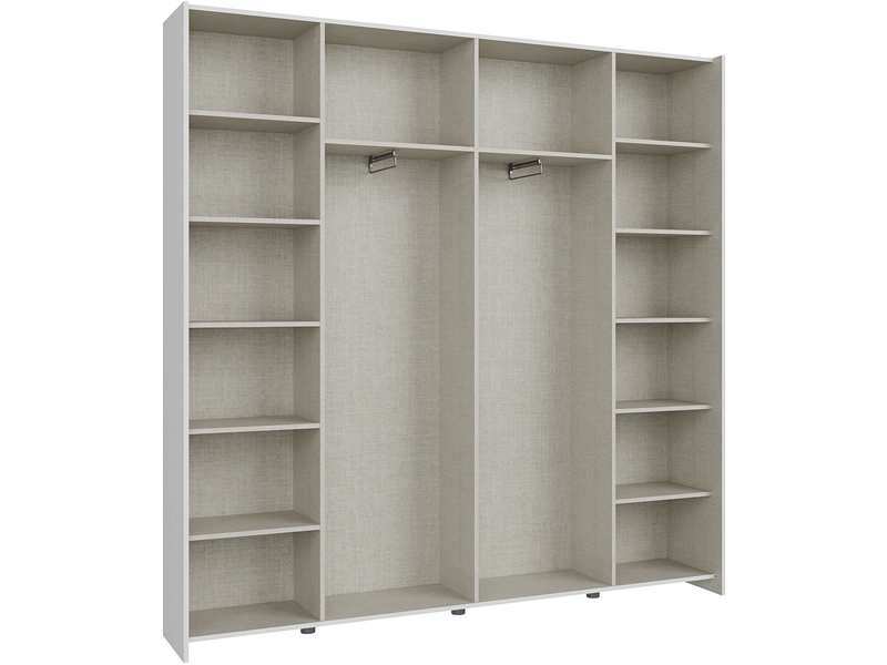 Schwebetürenschrank HYÈRES weiss Schwebetürenschrank HYÈRES weiss