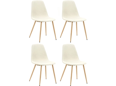 Set di 4 sedie KLELIA