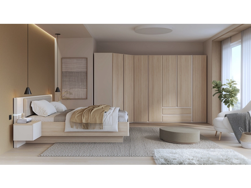 Drehtürenschrank OSAKA eiche