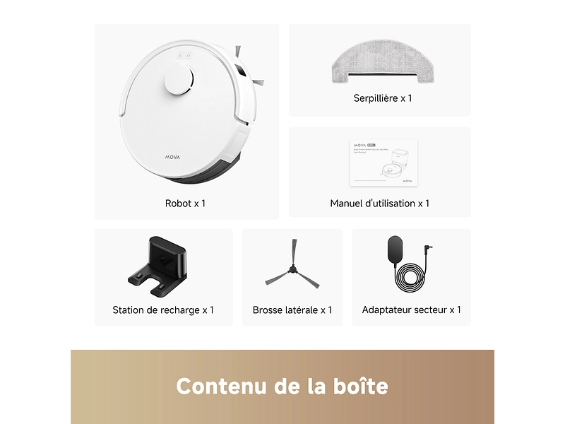 MOVA Aspirateur robot