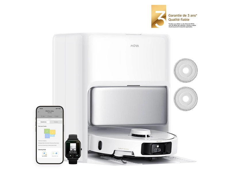 MOVA Saugroboter P50 Pro Ultra 700W 74dB