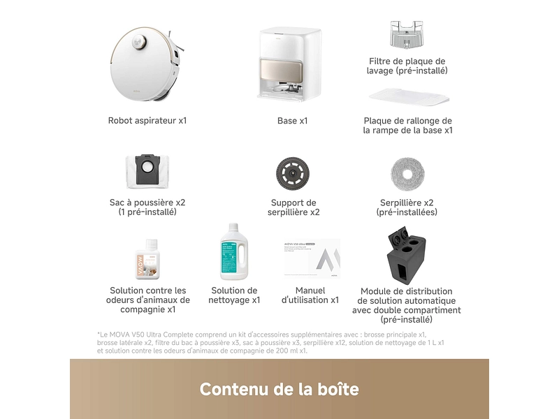 MOVA Robot aspirapolvere