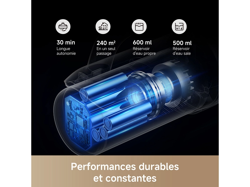 MOVA Aspirateur laveur