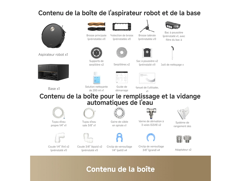 DREAME Robot aspirapolvere DREAME Robot aspirapolvere