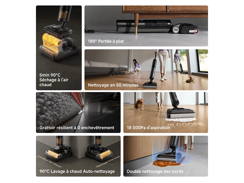 DREAME Scopa elettrica lavapavimenti