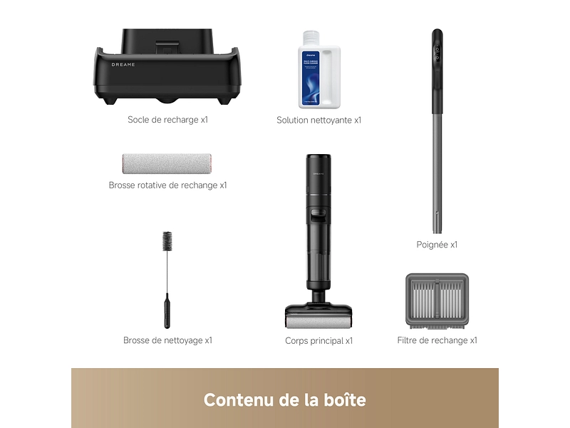 DREAME Scopa elettrica lavapavimenti