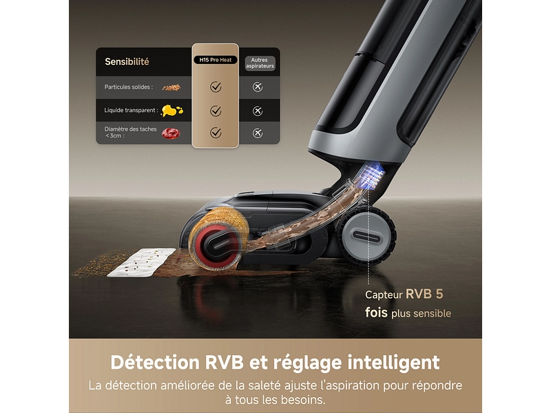 DREAME Aspirateur laveur