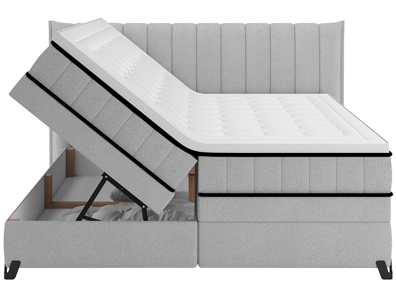 Boxspring CARMEN argent