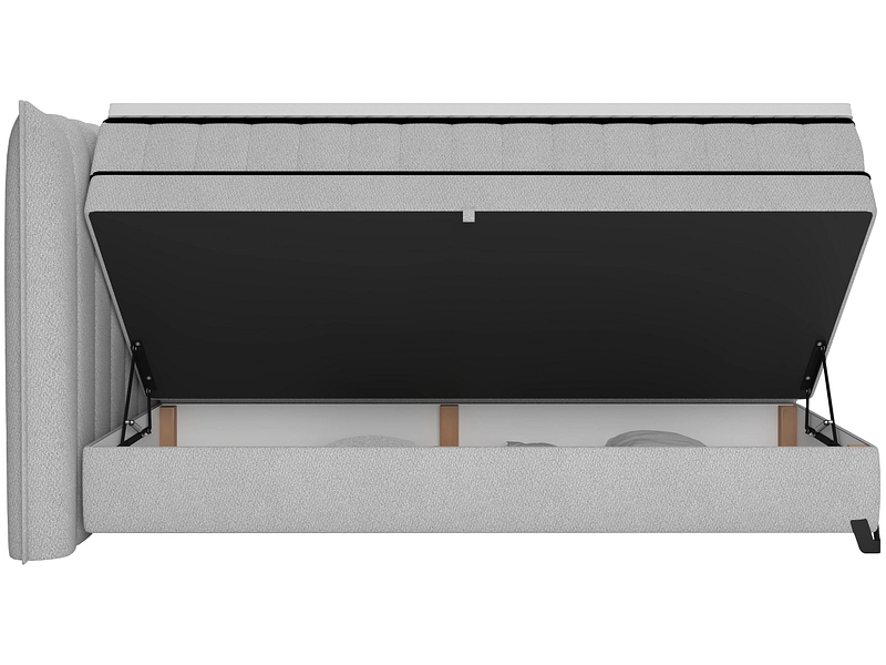 Boxspring CARMEN argent