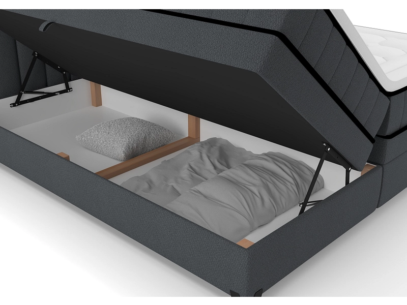 Boxspring CARMEN noir