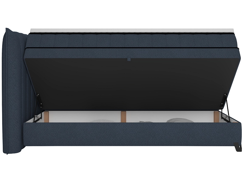Boxspring CARMEN bleu nuit
