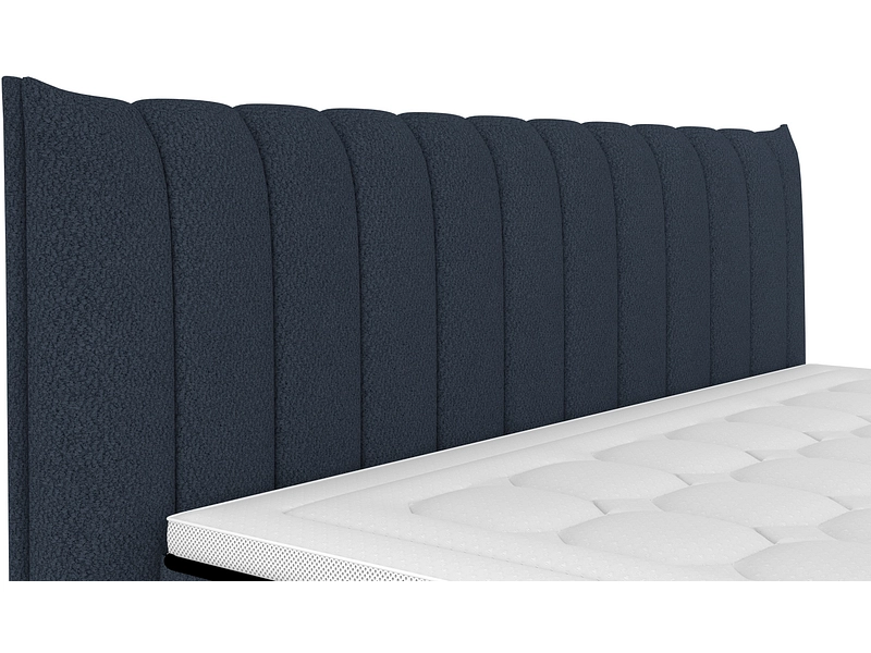 Boxspring CARMEN bleu nuit