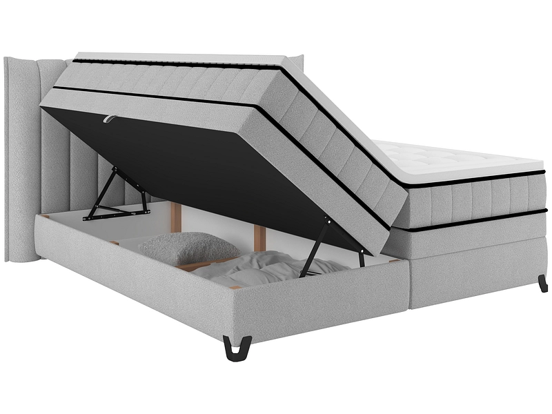 Boxspring CARMEN argento