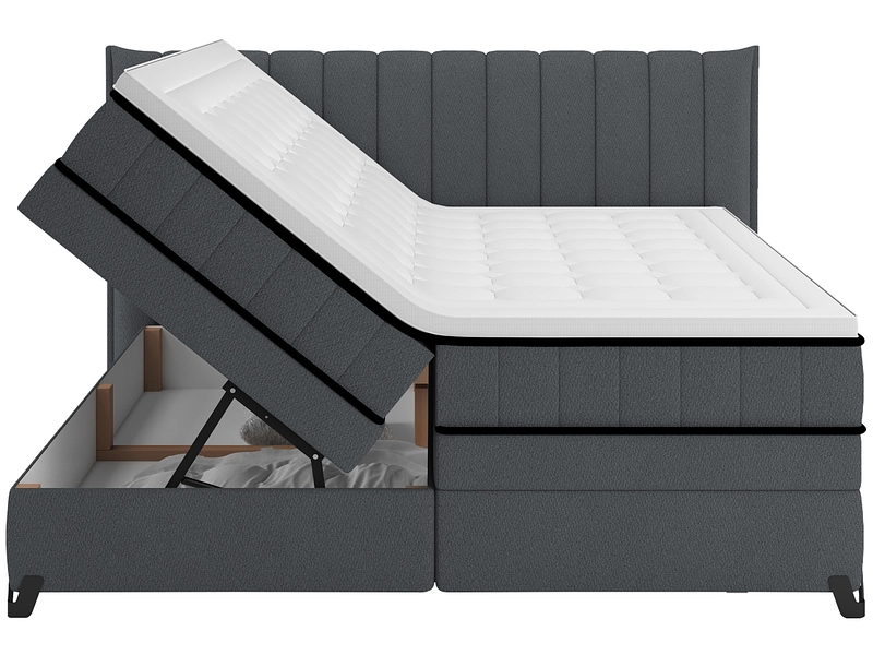 Boxspringbett CARMEN schwarz