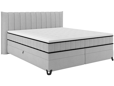 Boxspring CARMEN argent