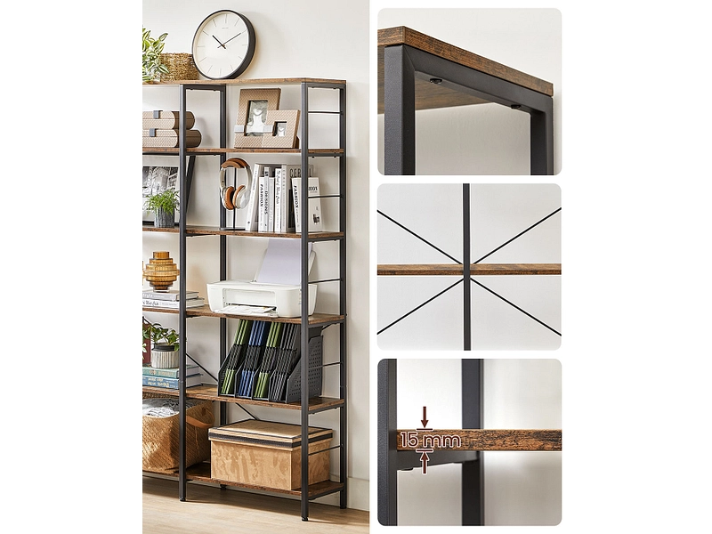 SONGMICS Regal RUSTIK