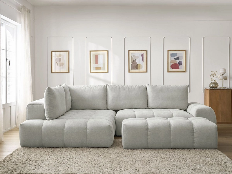 Ecksofa mit Hocker BOBOCHIC EVEREST