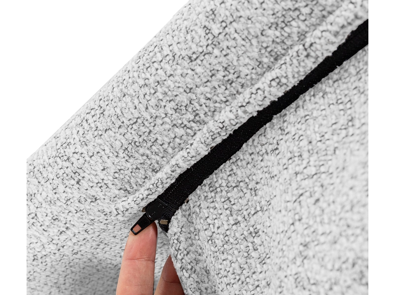 Boxspringbett NEBBIA hellgrau