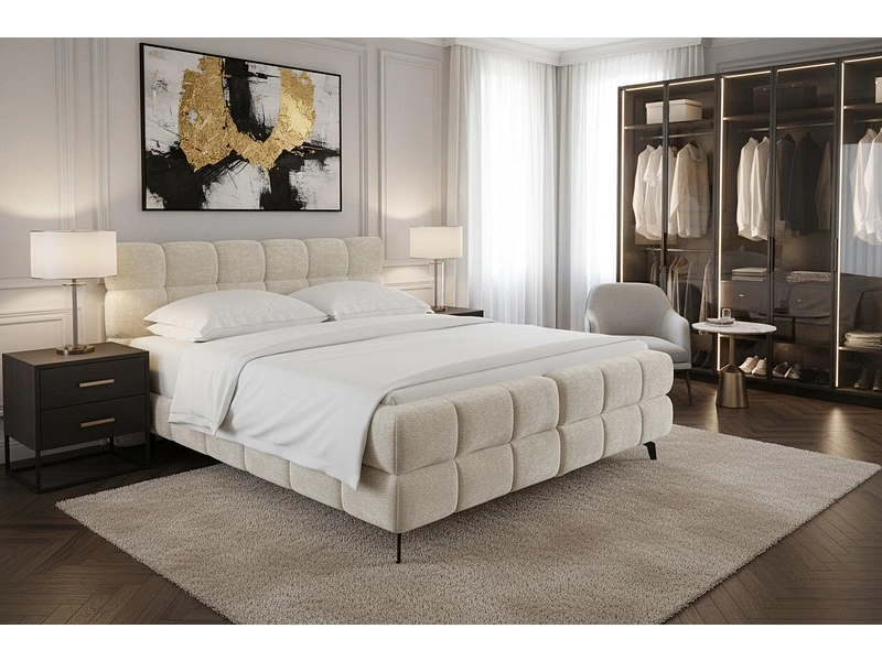 Boxspring BUBBLE beige