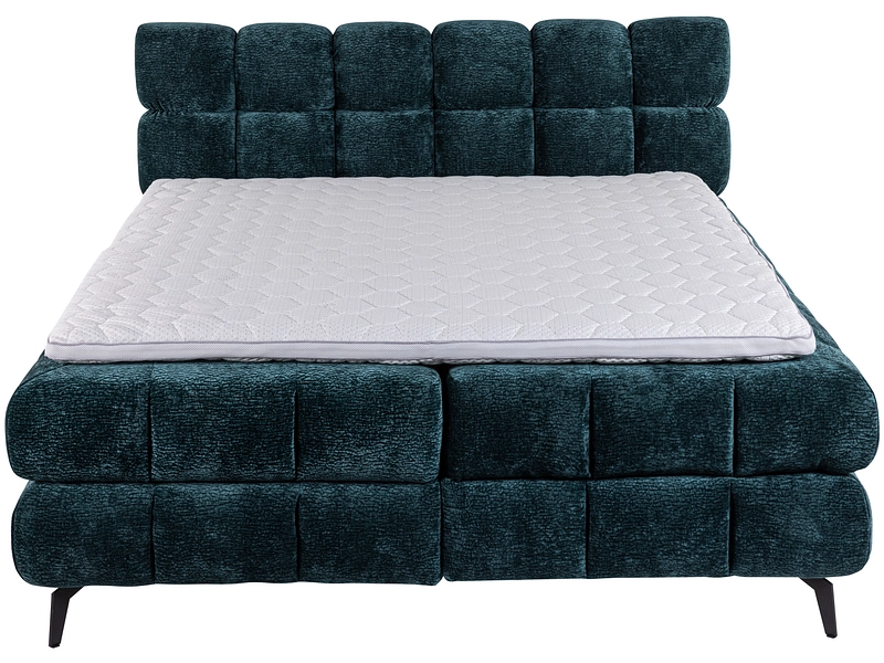 Boxspring BUBBLE petrolio