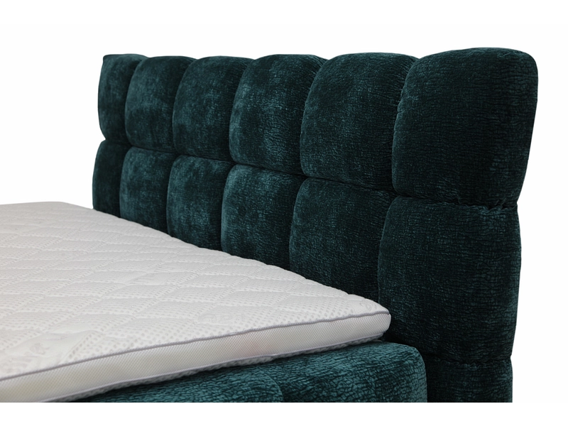 Boxspring BUBBLE petrolio