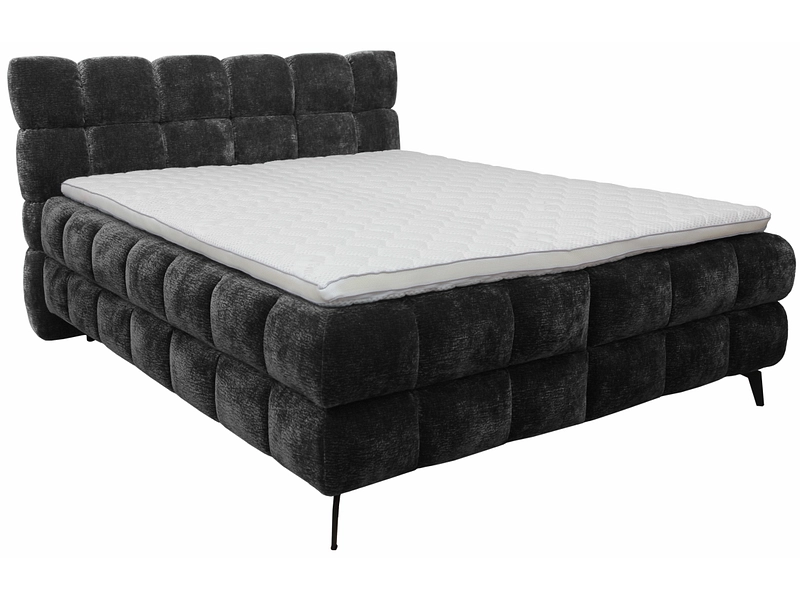 Boxspring BUBBLE gris anthracite Boxspring BUBBLE gris anthracite