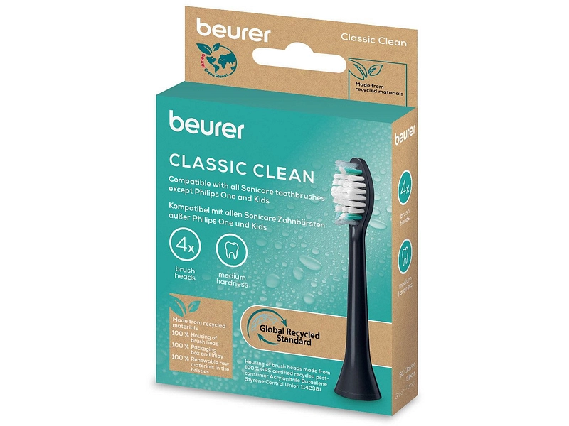 BEURER Set mit 4 Zahnbürstenköpfen