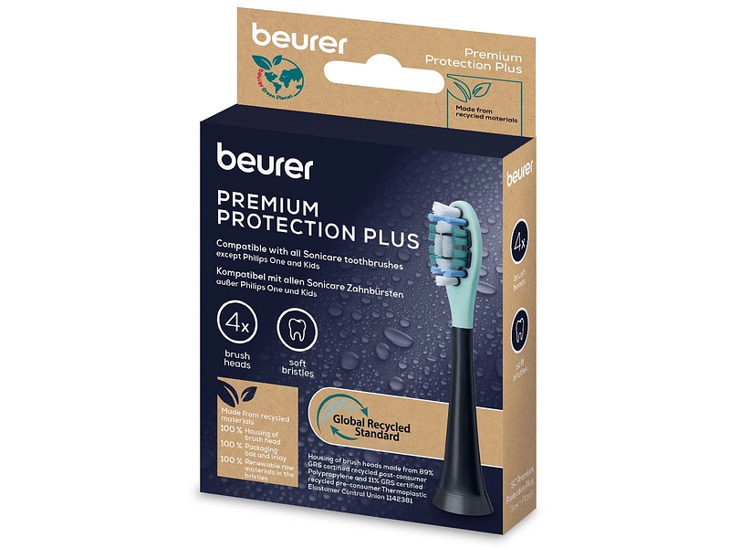 BEURER Set mit 4 Zahnbürstenköpfen