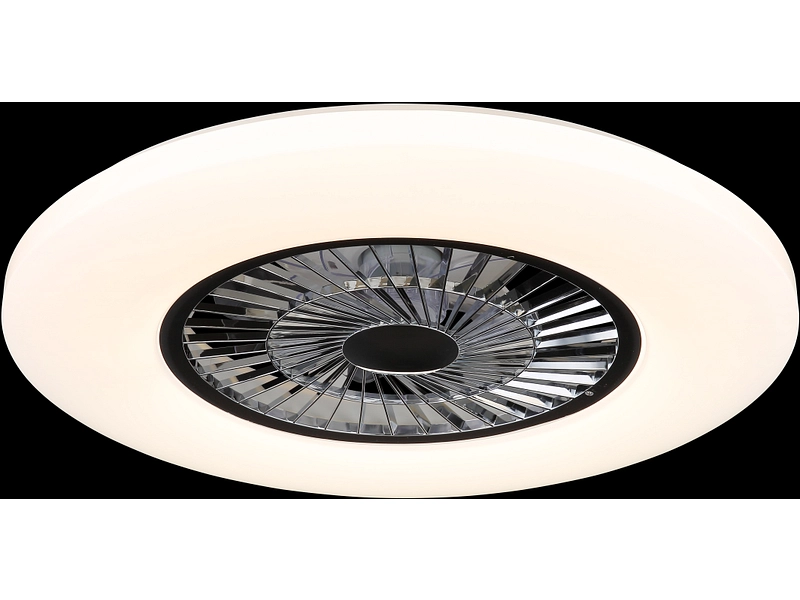 Plafonnier-ventilateur LED multicolore ALVA intensité variable Plafonnier-ventilateur LED multicolore ALVA intensité variable