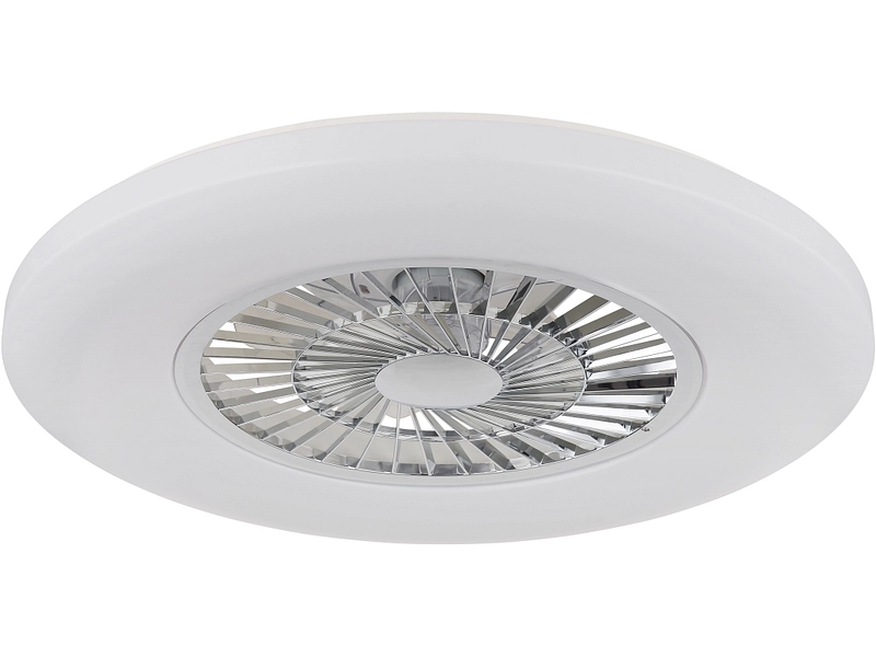 Plafonnier-ventilateur LED multicolore ALVA intensité variable