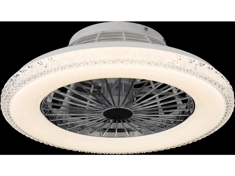 Plafonnier-ventilateur CORUSSO intensité variable