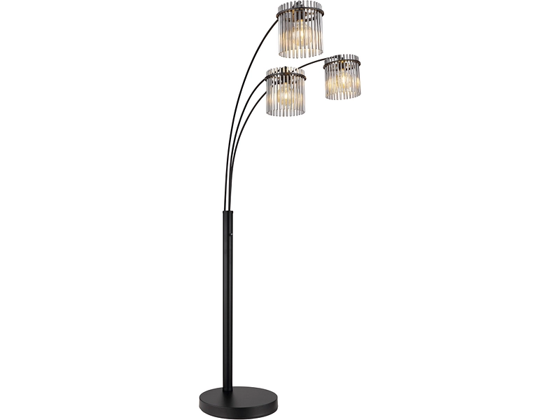 Stehlampe GORLEY 180cm 60W schwarz