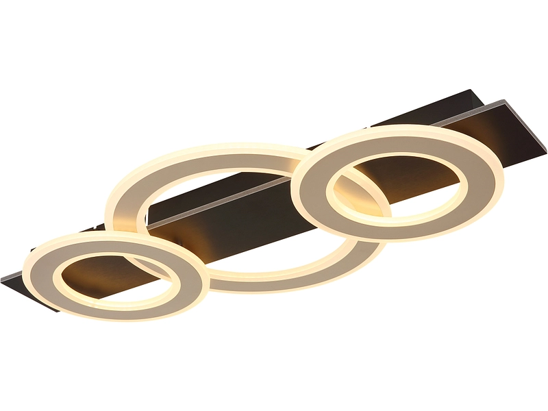 Deckenlampe LED JAYDEN 35cm 50W schwarz