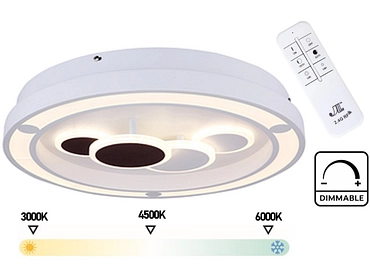 Plafoniera LED KOLLI intensità variabile