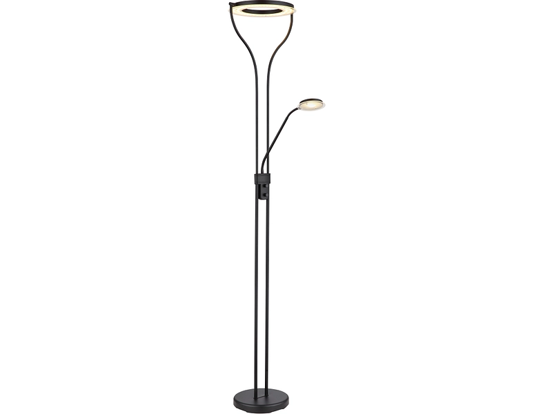 Stehlampe LED EBRO variable Intensität 194cm 4W schwarz
