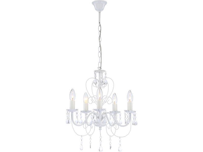 Kronleuchter PINJA 150cm 40W weiss