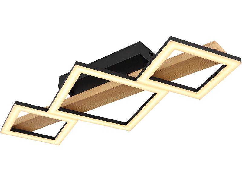 Deckenlampe DUSTIN 30cm 29W schwarz