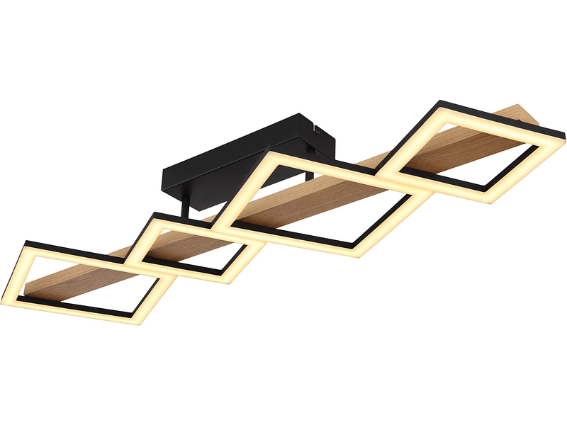 Deckenlampe DUSTIN 30cm 35W schwarz