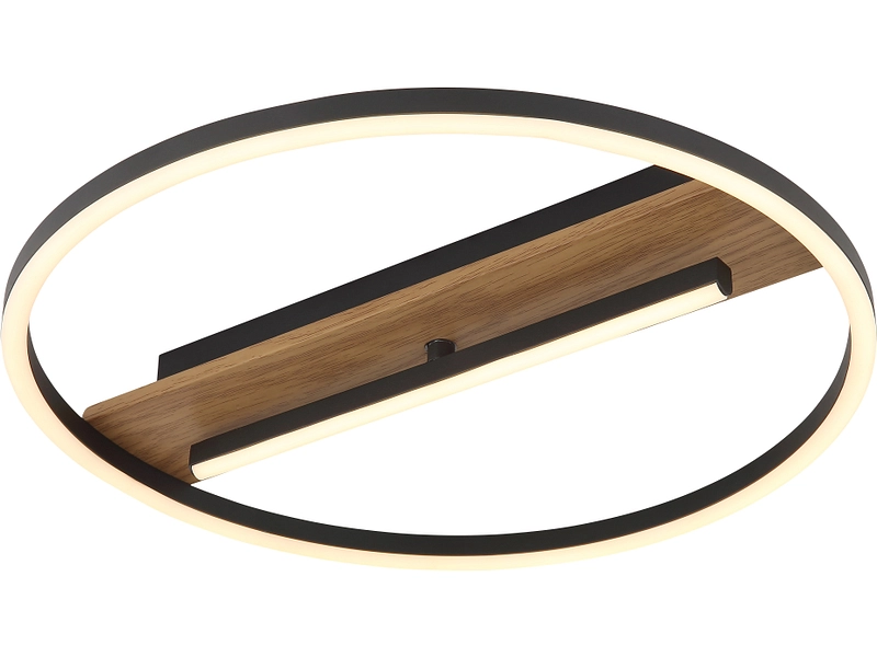 Deckenlampe PIKARA 40.5cm 24W schwarz