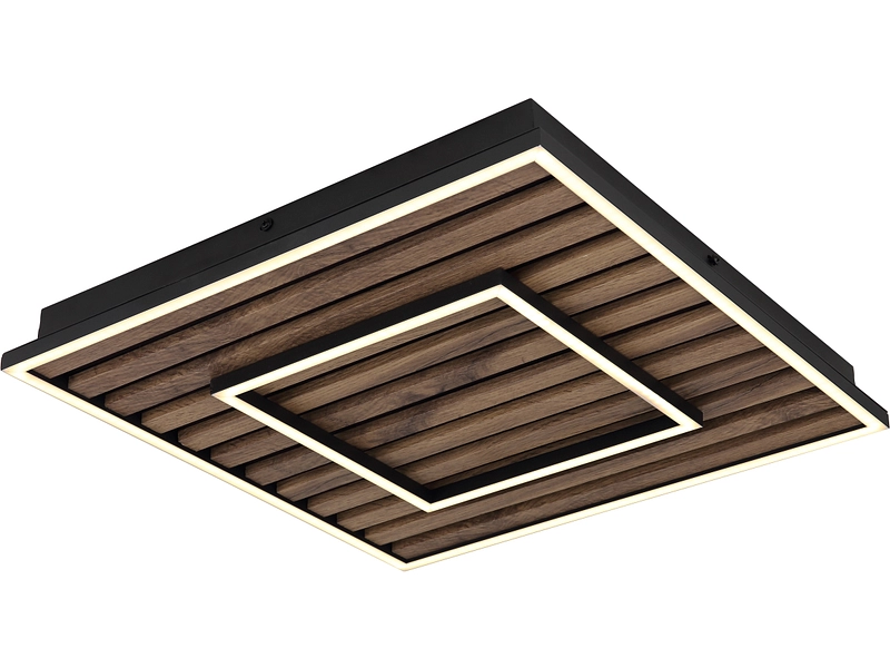 Deckenlampe WOODY 45cm 36W schwarz