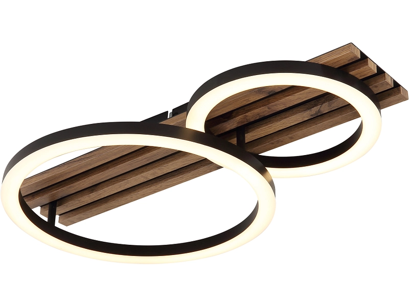 Deckenlampe TISHA 30cm 18W schwarz