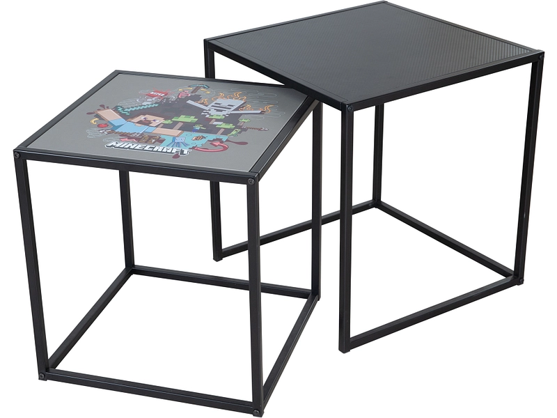 MINECRAFT Set 2 table d'appoint MINECRAFT