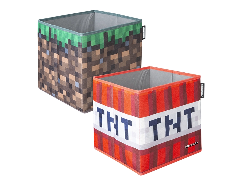 Set boîtes de rangement MINECRAFT multicolore Set boîtes de rangement MINECRAFT multicolore
