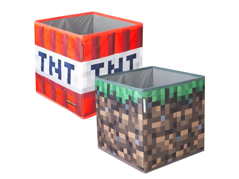 Set boîtes de rangement MINECRAFT multicolore Set boîtes de rangement MINECRAFT multicolore