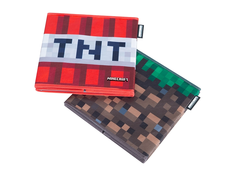Set boîtes de rangement MINECRAFT multicolore Set boîtes de rangement MINECRAFT multicolore