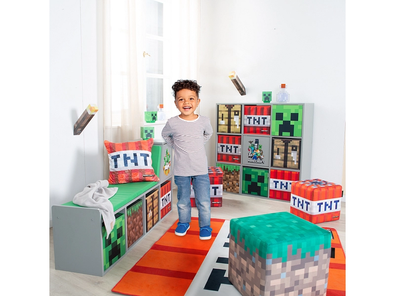 Set Aufbewahrungsboxen MINECRAFT mehrfarbig